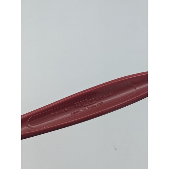 Hutzler Spatula Slotted Melamine Turner Flipper No 541 Red - Picture 4 of 5
